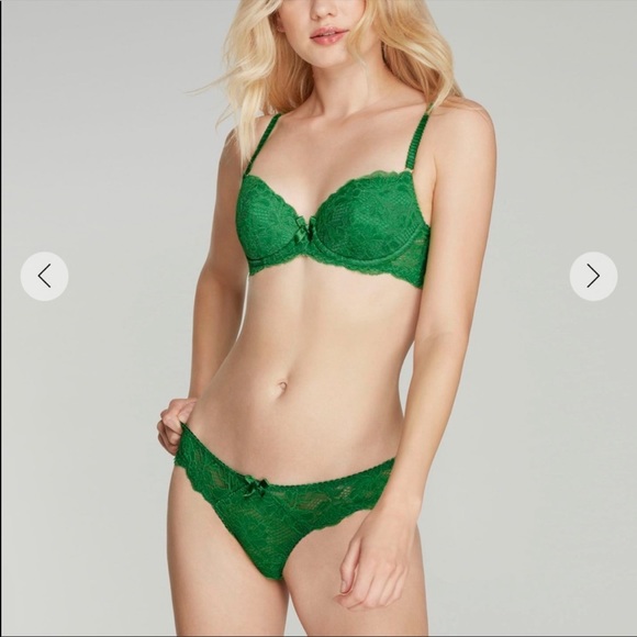 Agent provocateur Rosele Thong emerald green